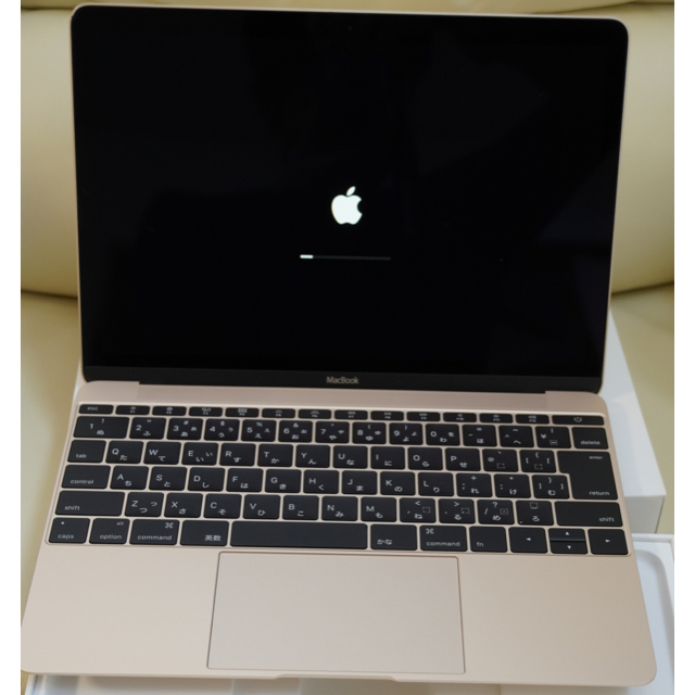 MacBook12インチ　ゴールドPC/タブレット