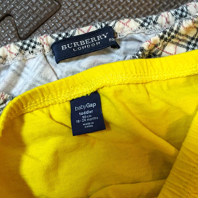 BURBERRY(バーバリー)のアンダーパンツ 4枚セット キッズ/ベビー/マタニティのベビー服(~85cm)(肌着/下着)の商品写真