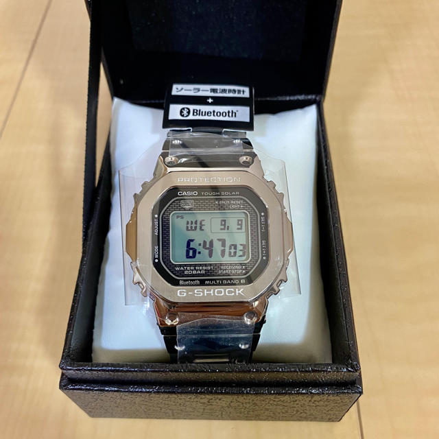 【新品】G-SHOCK GMW-B5000D-1JF フルメタル シルバー