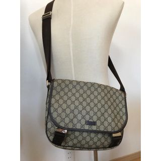 グッチ(Gucci)のGUCCI グッチ GGプラス メッセンジャー ショルダーバッグ(ショルダーバッグ)