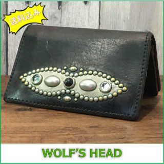 WOLF'S HEAD ウルフズヘッド ショートウォレット(長財布)