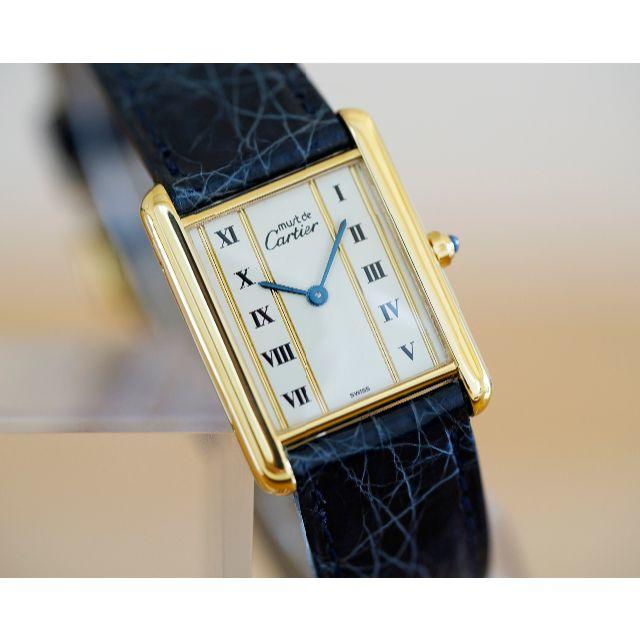 Cartier(カルティエ)の専用 カルティエ マスト タンク ゴールドライン ローマン LM Cartier メンズの時計(腕時計(アナログ))の商品写真