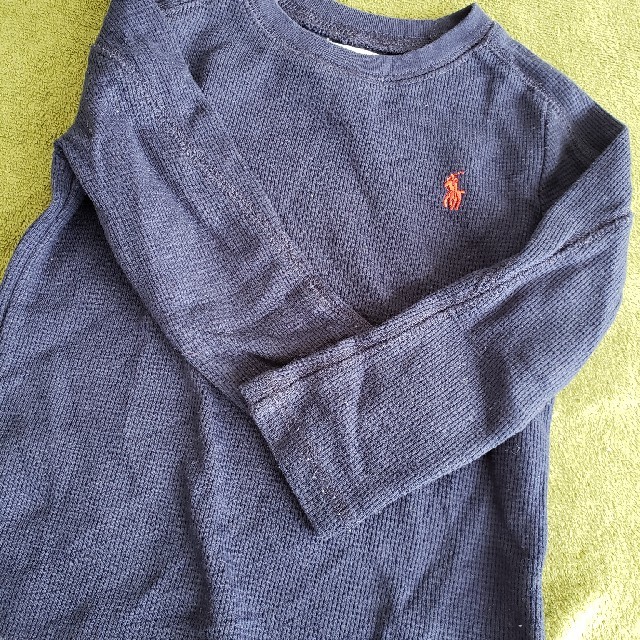 Ralph Lauren(ラルフローレン)のラルフローレン　24M ロングTシャツ　ロンT　キッズ キッズ/ベビー/マタニティのキッズ服男の子用(90cm~)(Tシャツ/カットソー)の商品写真