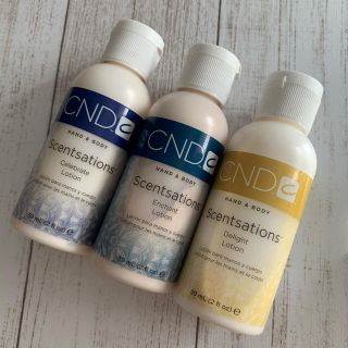 シーエヌディー(CND)のセンセーション  3本セット(ハンドクリーム)