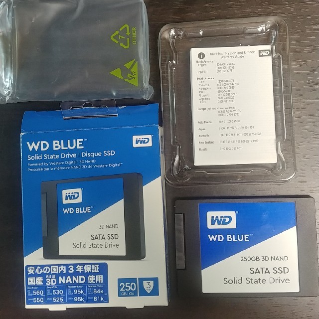 Buy Western Digital Blue 250GB 3D NAND WDS250G2B0A Online