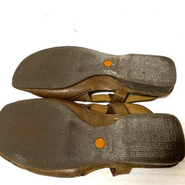 Timberland(ティンバーランド)のティンバーランド サンダル 6.5M - レザー レディースの靴/シューズ(サンダル)の商品写真