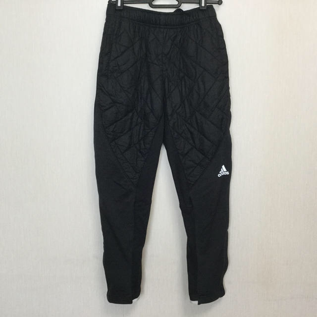 adidas(アディダス)の【専用】150cmアディダス ジャージ黒&ユニクロ3点セット キッズ/ベビー/マタニティのキッズ服男の子用(90cm~)(パンツ/スパッツ)の商品写真