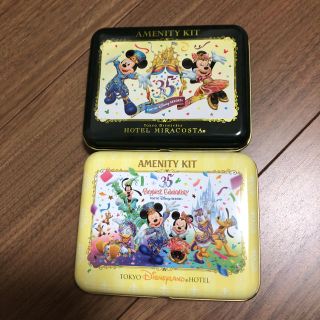 ディズニー(Disney)のディズニーホテル　アメニティ　ケース　2個セット(キャラクターグッズ)