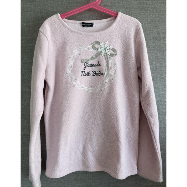 BeBe(ベベ)のBeBe トレーナー　150 キッズ/ベビー/マタニティのキッズ服女の子用(90cm~)(Tシャツ/カットソー)の商品写真