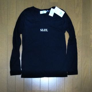 アズールバイマウジー(AZUL by moussy)の値下げ　新品タグ付き　アズール　長袖L(Tシャツ(長袖/七分))