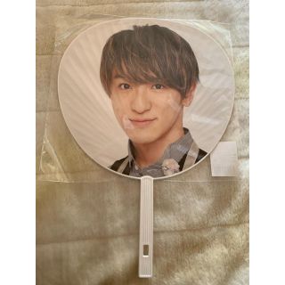 ジャニーズジュニア(ジャニーズJr.)の林真鳥　うちわ(アイドルグッズ)