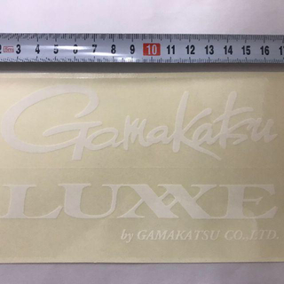 ガマカツ(がまかつ)のがまかつ ラグゼ [ gamakastu& LUXXE] シールタイプ ホワイト(その他)