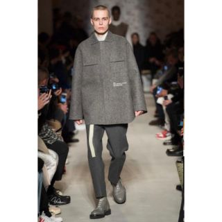 ジルサンダー(Jil Sander)のOAMC 18AW フェルトコート　jil sander ジルサンダー　希少(ステンカラーコート)