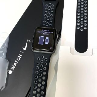 アップルウォッチ(Apple Watch)のApple Watch Nike+ series2 42mm(腕時計(デジタル))