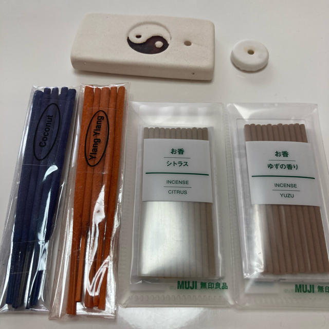 MUJI (無印良品)(ムジルシリョウヒン)の無印　お香セット コスメ/美容のリラクゼーション(お香/香炉)の商品写真