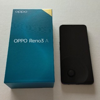 oppo reno3A ブラック(スマートフォン本体)