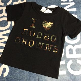 ロデオクラウンズ(RODEO CROWNS)のRCWB♡キッズI LOVE Tシャツ(Tシャツ(半袖/袖なし))