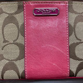 コーチ(COACH)の【中古】COACH ミニポーチ(ポーチ)