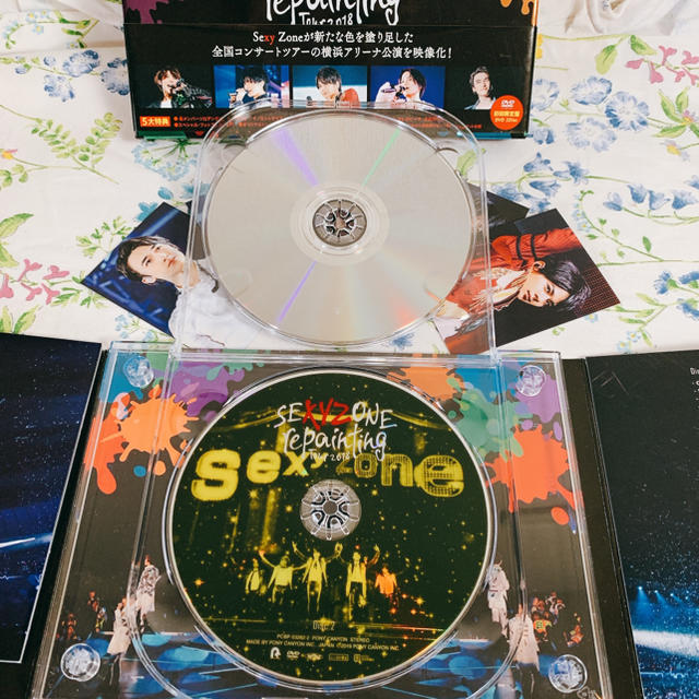 Sexy Zone(セクシー ゾーン)のSexy Zone♡ repainting Tour 2018♫︎初回盤DVD エンタメ/ホビーのDVD/ブルーレイ(ミュージック)の商品写真