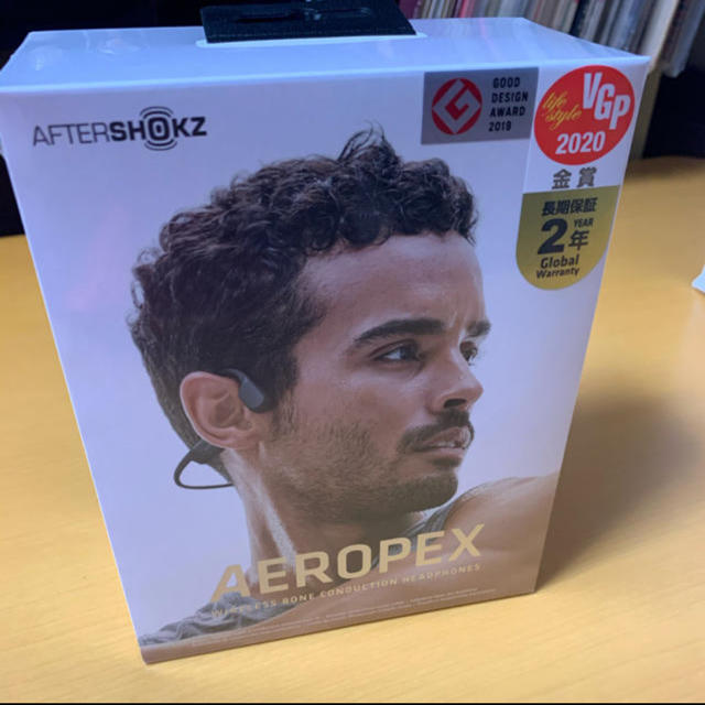 85Ω±20%周波数帯域新品•未使用　AfterShokz Aeropex骨伝導ワイヤレスイヤホン