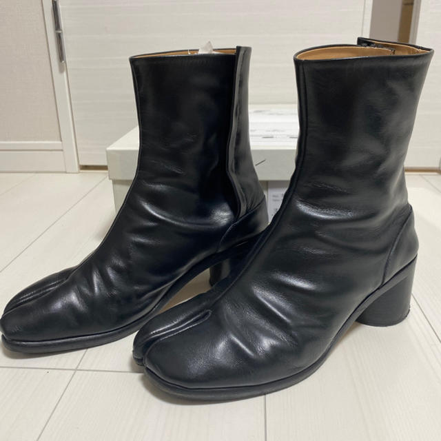 お気に入り】 Martin Maison Margiela 6cm 41 ブラック 足袋ブーツ