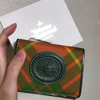 ヴィヴィアンウエストウッド(Vivienne Westwood)の新品✨ヴィヴィアンウエストウッド  折財布　チェック柄　正規品　財布(財布)