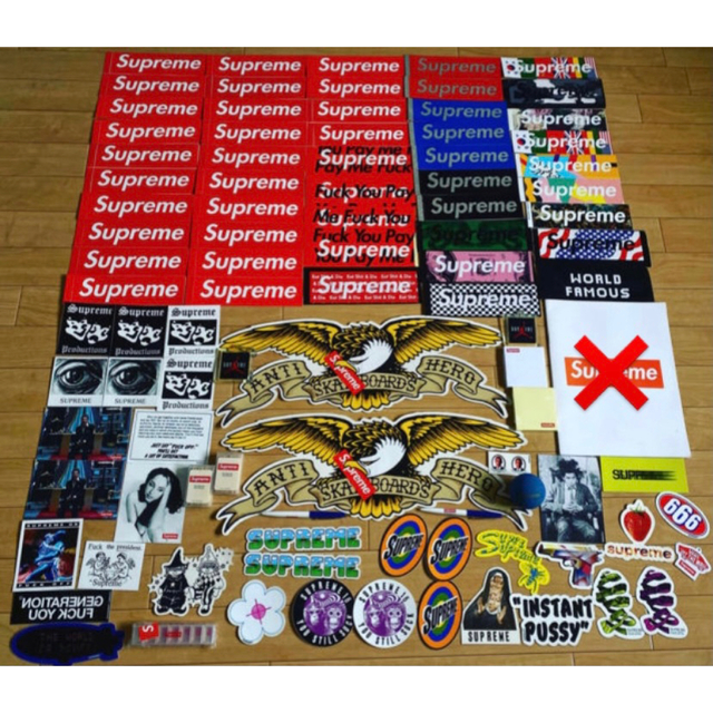 supreme シュプリーム 歴代ステッカー box セット売り | www ...