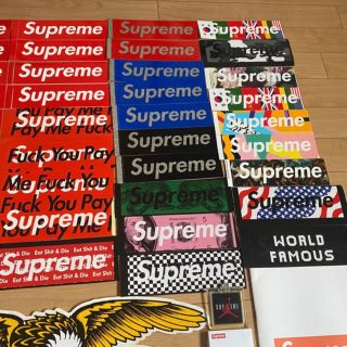 Supreme - supreme シュプリーム 歴代ステッカー box セット売りの
