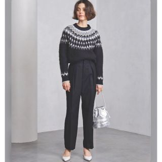 ユナイテッドアローズ(UNITED ARROWS)のユナイテッドアローズ　ウールパンツ　36(カジュアルパンツ)