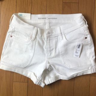 オールドネイビー(Old Navy)のレディース　ショートパンツ　白デニム(ショートパンツ)