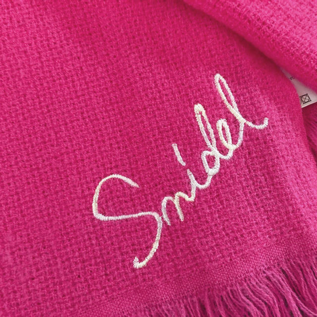 SNIDEL(スナイデル)のスナイデル*ストールマフラー*ピンク レディースのファッション小物(ストール/パシュミナ)の商品写真
