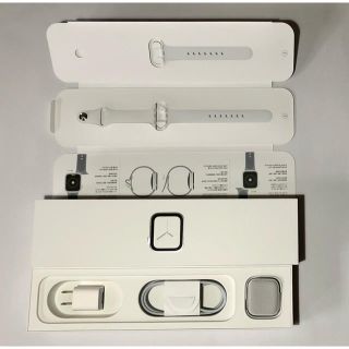 アップルウォッチ(Apple Watch)の美品 Apple Watch Series4 ステンレス シルバー 40mm(腕時計(デジタル))