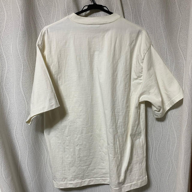 auralee オーラリー スタンドアップT 4 白 メンズのトップス(Tシャツ/カットソー(半袖/袖なし))の商品写真