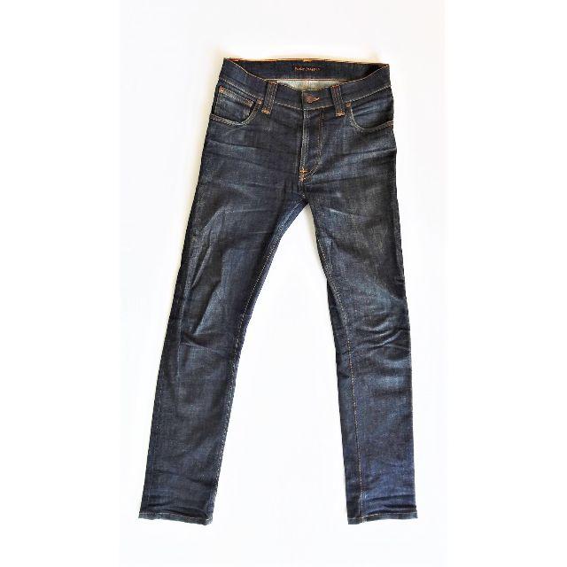 Nudie Jeans(ヌーディジーンズ)のヌーディジーンズシンフィン▼ストレッチスキニーデニム▼濃紺▼29▼W約74cm メンズのパンツ(デニム/ジーンズ)の商品写真