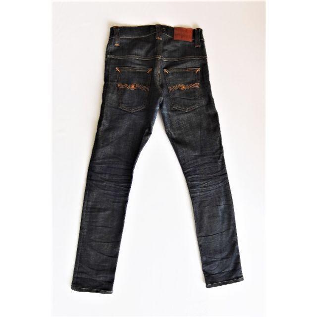 Nudie Jeans(ヌーディジーンズ)のヌーディジーンズシンフィン▼ストレッチスキニーデニム▼濃紺▼29▼W約74cm メンズのパンツ(デニム/ジーンズ)の商品写真