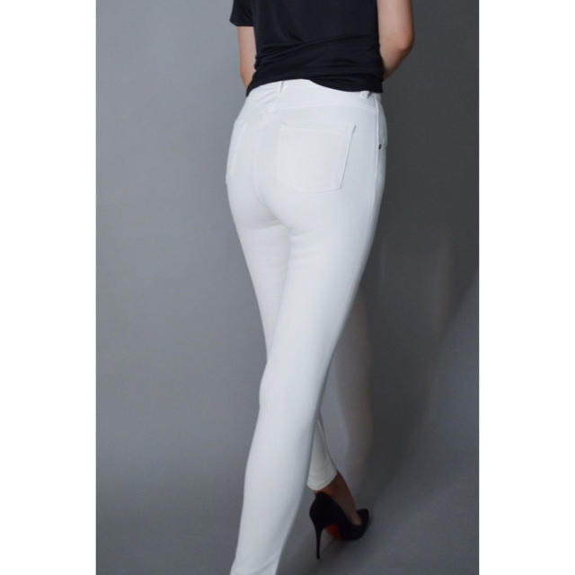 sheller white denim pants ホワイトデニム　スキニー 3