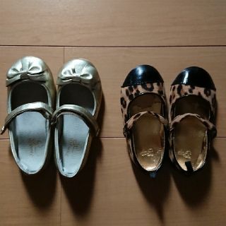 ベビーギャップ(babyGAP)のPampili GAP バレエシューズ 2足セット(フォーマルシューズ)