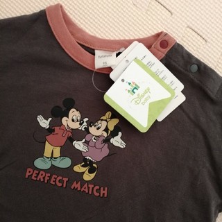 ディズニー(Disney)の新品　レトロミッキー　ミニー　トップス　テータテート　フタフタ　ディズニー(Tシャツ/カットソー)