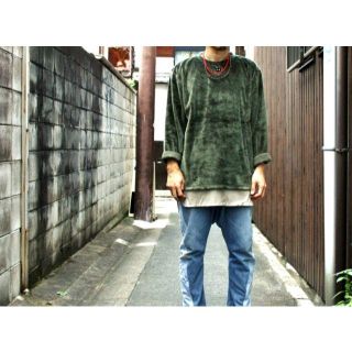 ネペンテス(NEPENTHES)のSouth2 West8 Side Slit Crew Neck Shirt(Tシャツ/カットソー(七分/長袖))