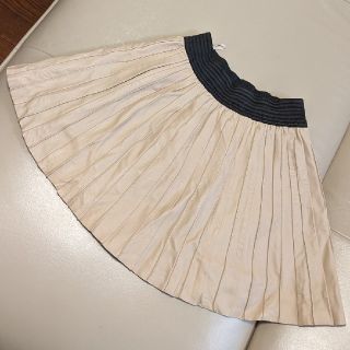 ザラ(ZARA)のZARA レザースカート(ひざ丈スカート)