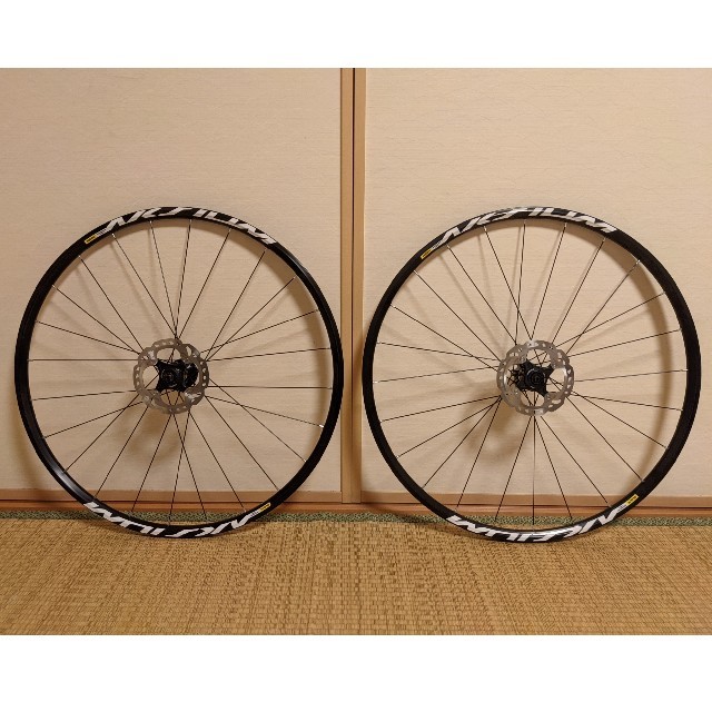 スポーツ/アウトドア【美品】2016年 Mavic Aksium Disc