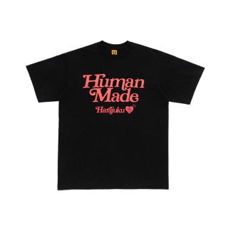 ジーディーシー(GDC)のHUMAN MADE×Girls Don't Cry Tシャツ ブラック XL(Tシャツ/カットソー(半袖/袖なし))