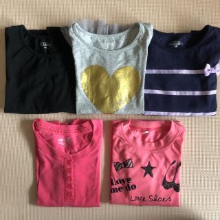 ニシマツヤ(西松屋)の西松屋 120 トップス5枚セット(Tシャツ/カットソー)