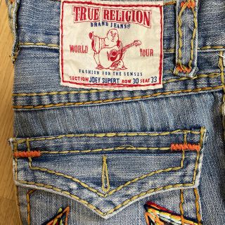 トゥルーレリジョン(True Religion)のトゥルー　デニム　サイズROW30 SEAT33(デニム/ジーンズ)