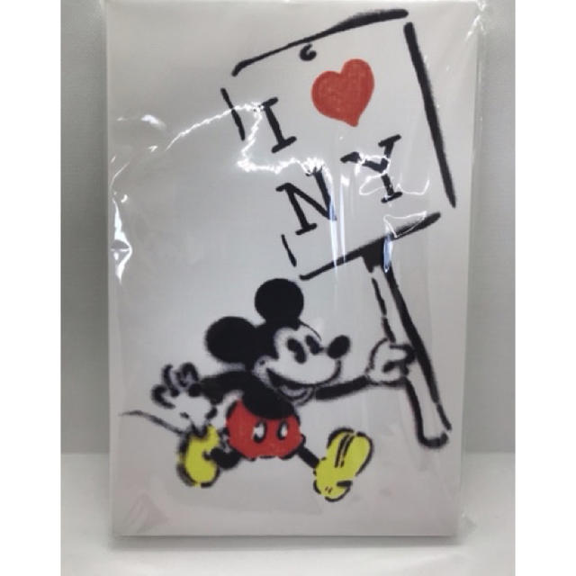 バンクシー　I Love New York 木枠付き　絵画 エンタメ/ホビーの美術品/アンティーク(絵画/タペストリー)の商品写真