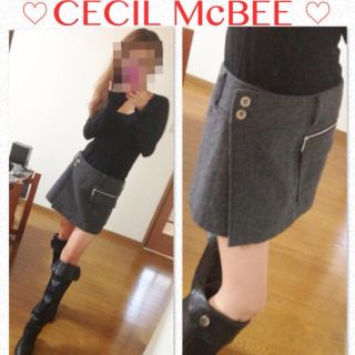 セシルマクビー(CECIL McBEE)のCECIL McBEE  巻きスカート(ミニスカート)