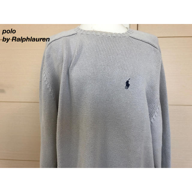 POLO RALPH LAUREN(ポロラルフローレン)の古着　90s ポロラルフローレンのセーター　L メンズのトップス(ニット/セーター)の商品写真