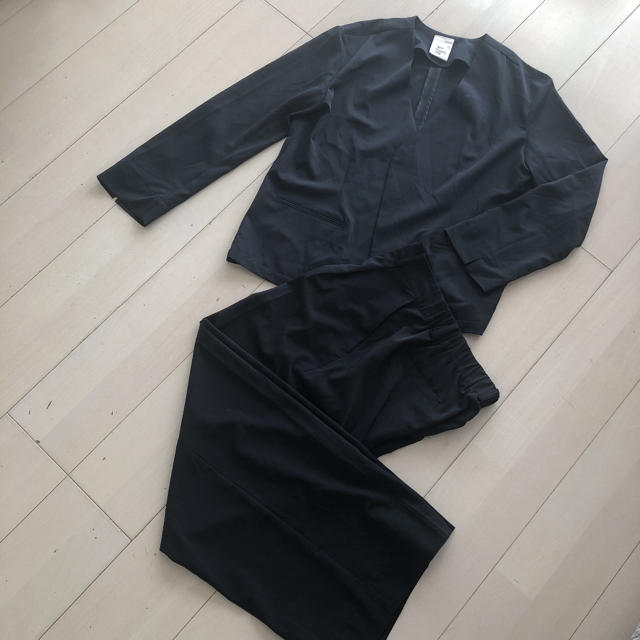 haco!(ハコ)のhaco スカート スーツ ブラック レディースのフォーマル/ドレス(スーツ)の商品写真