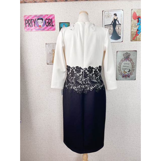TADASHI SHOJI(タダシショウジ)の新品訳あり 10 タダシショージ ドレス WL10131NTD レディースのワンピース(ひざ丈ワンピース)の商品写真