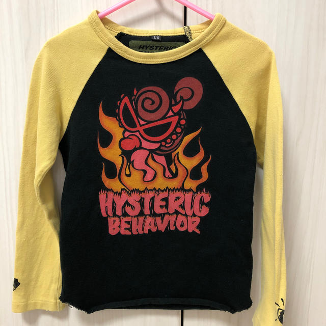 HYSTERIC MINI(ヒステリックミニ)のヒステリックミニ  女の子　男の子　110㎝　ロンT キッズ/ベビー/マタニティのキッズ服女の子用(90cm~)(Tシャツ/カットソー)の商品写真